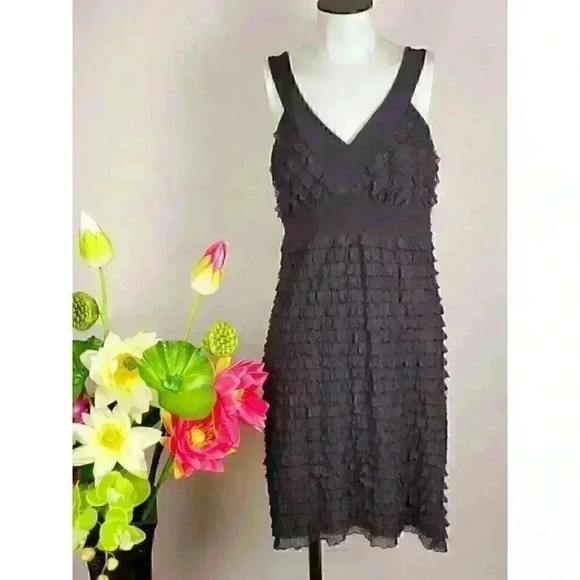 Volume One Ruffled Dress women size XL Jun… - Picture 3 of 7